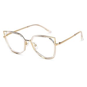 Ojos Transparent Full Rim Cat Eye Sunglasses