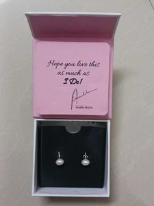 Silver Pearl Earrings