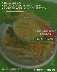 Herbal Skin Whitening Powder 💚