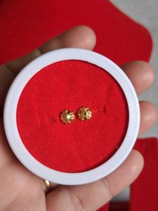 Gold Stud Earrings