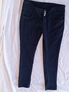 Women Skinny Black Denim