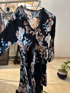 Floral Print Mini Dress