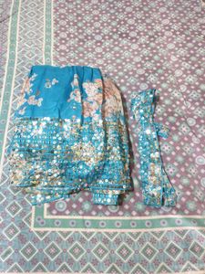 Elegant Floral Anarkali Gown