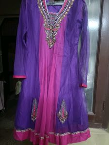 Party Wear Anarkali Suit With Dupatta For Women