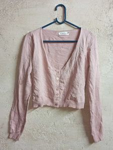 Ladies Winter Fashion Crop Cardigan
