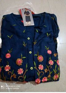 Alena Beautiful Embroidered Koti Kurta