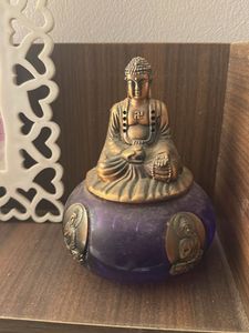 Buddha Diffuser In glass And Metal