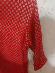 Biba Red Ethnic Tunic
