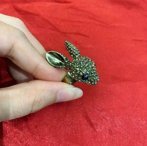Deer Cocktail Statement Ring
