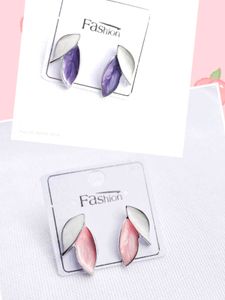 Leaf ,petal Korean Earrings,New trending earrings