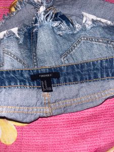Denim Cutoff Shorts