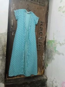 Night Gown Set Short And Full Shrug