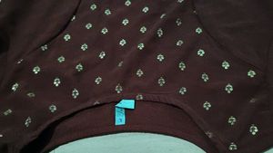 COFFEE WEAR CROP TOP KURTI AND PANT SET...