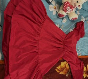 Red Backbow Dress