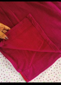 purple woollen kurta for women