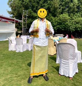 Lungi style Getup - South Indian Look