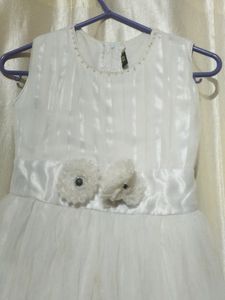 White Frock For Girls