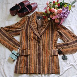 Striped Blazer