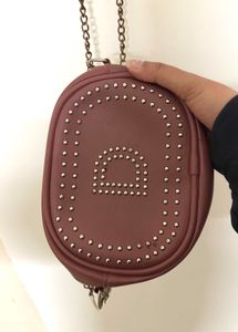Stylish Maroon Crossbody Bag