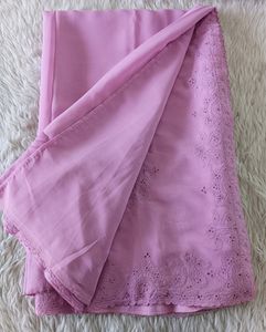 Elegant Lavender Saree (Women)