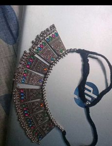 Ethnic Silver Necklace