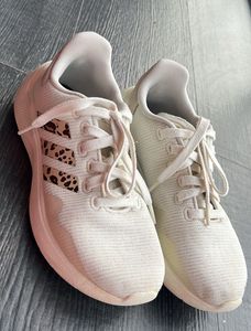 Adidas White Sneakers-UK 5