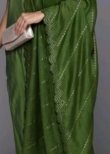 Libas Women Solid Regular Kurta Trousers Dupatta