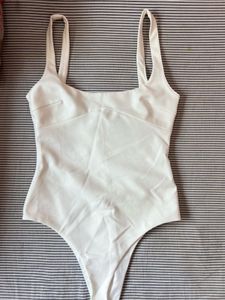 ZARA White Bodysuit – New / Never Worn