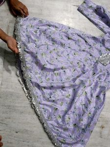 12 Kali Anarkali With Puff Sleeve