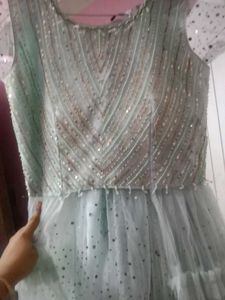 Beautiful Blue Dress For Different look