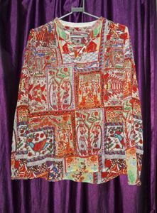 MULTICOLOR TOP FOR EVERYDAY OR FESTIVE WEAR