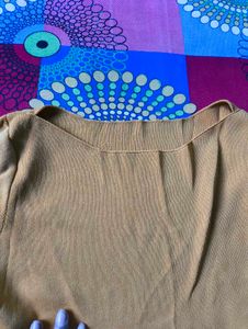 Elegant Mustard Top