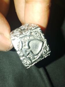 Royal Designed Ring With Silver And Steel