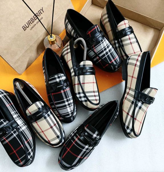 Men > Loafers | Burberry First Copy Loafers For Men | Freeup