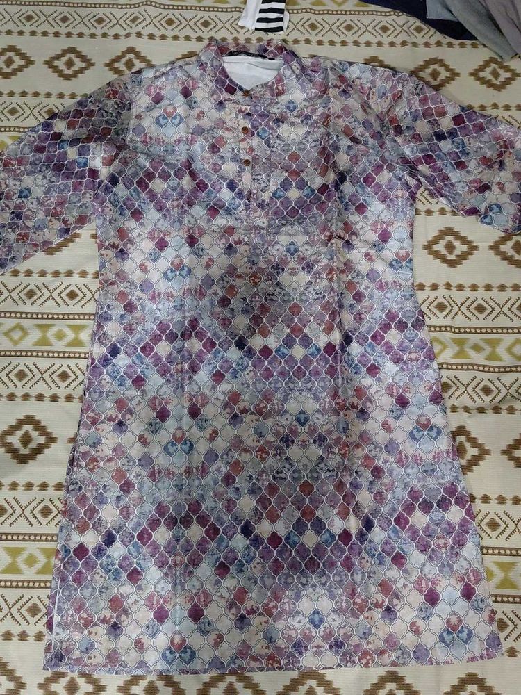 Patterned Kurta Multicolor