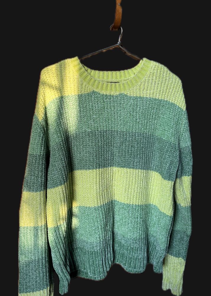 Striped Knit Sweater