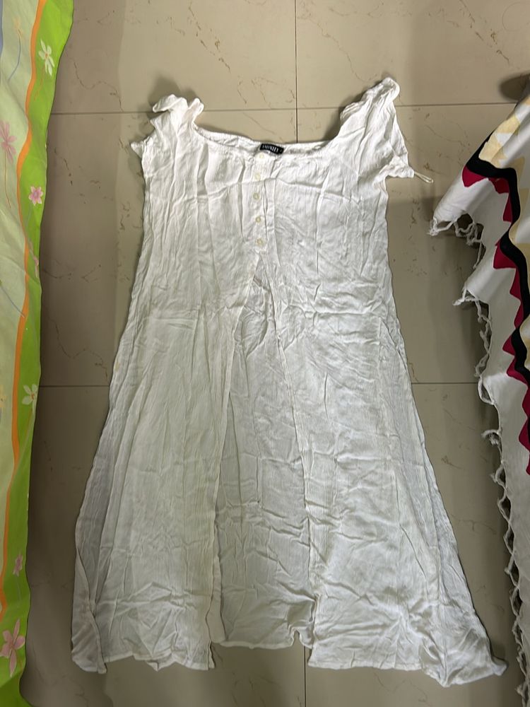 White Kurti