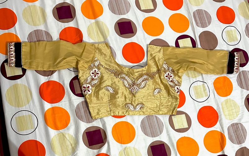 Golden Color Blouse