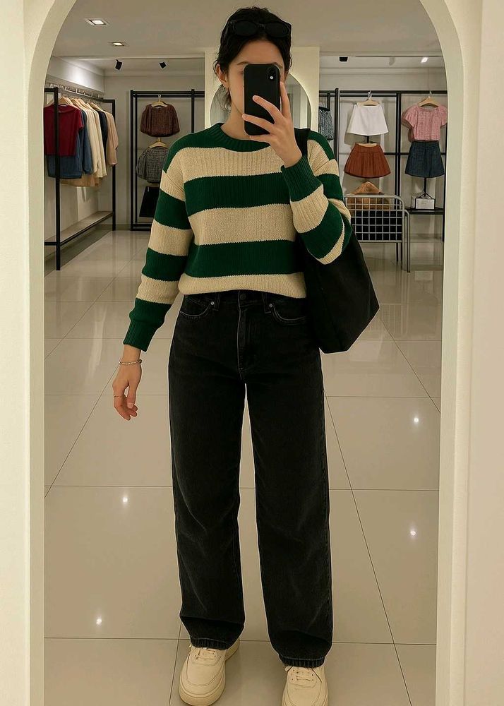 Buy This Korean Style Wool Sweatshirt!!