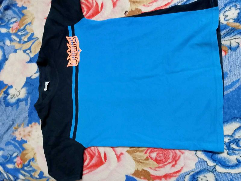 Blue Graphic T-Shirt