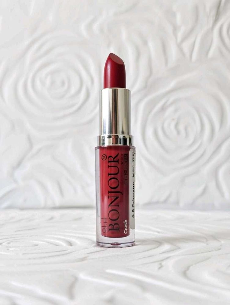 Bonjour Red Crush Lipstick