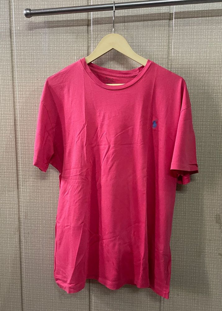 Polo Ralph Lauren Pink Tee Unisex