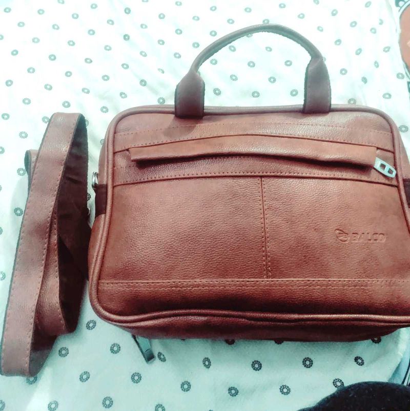 LEATHER Brown BAG 🤎