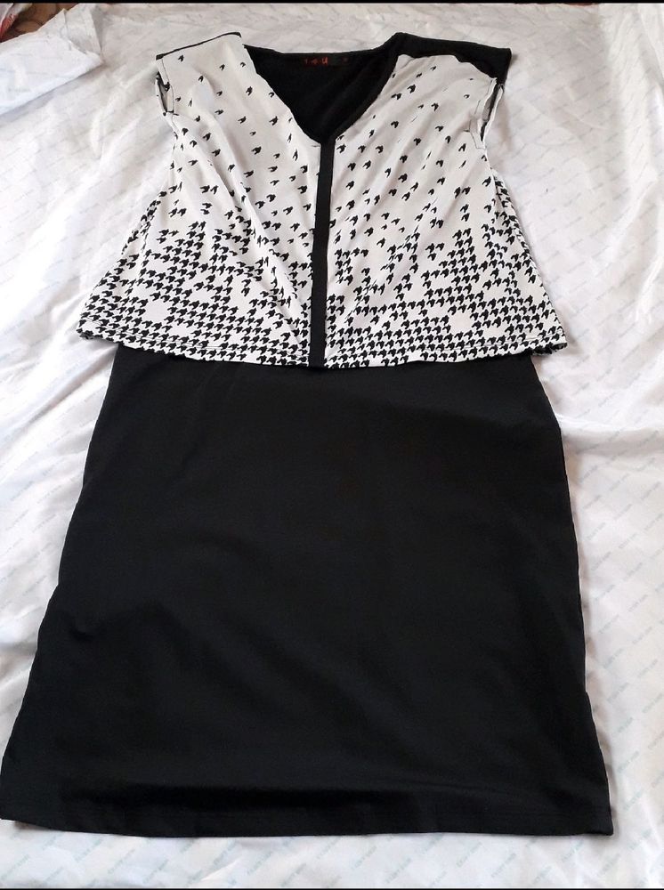 Black &amp;white Dress