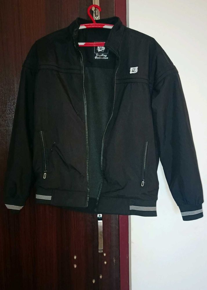 Black Bomber Jacket