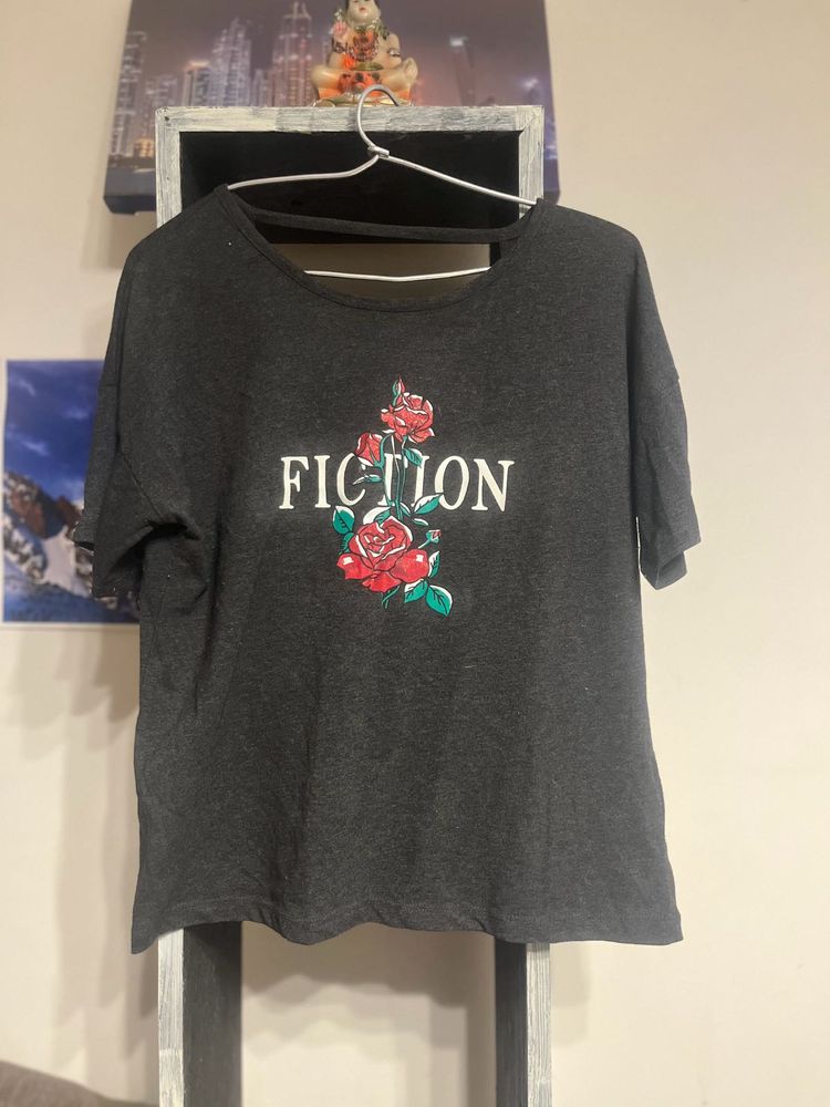Fiction Floral Graphic Tee