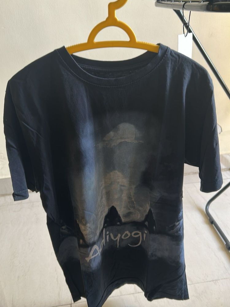 Black Graphic Print T-Shirt