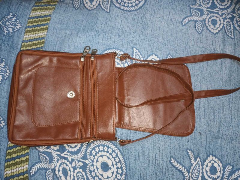 Brown Sling Bag
