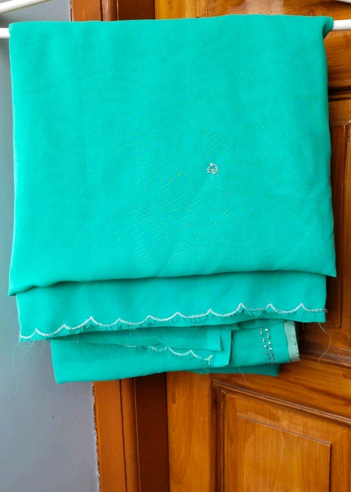 Women&#39;s Beautiful Seagreen Saree 💙