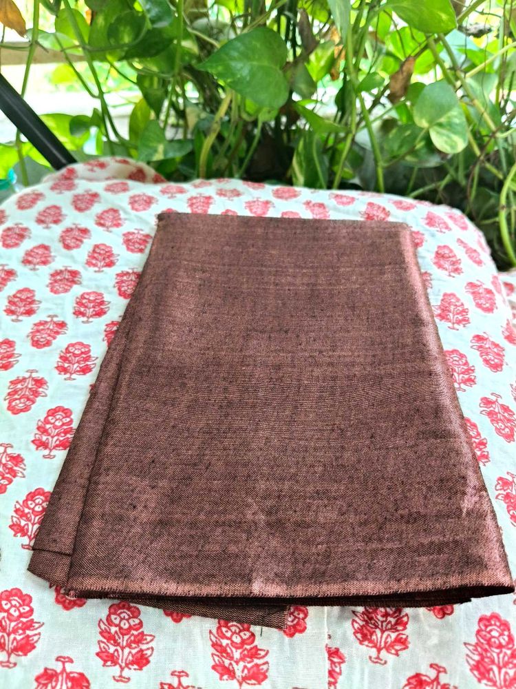 Bronz Coloured Beautiful Blouse Piece